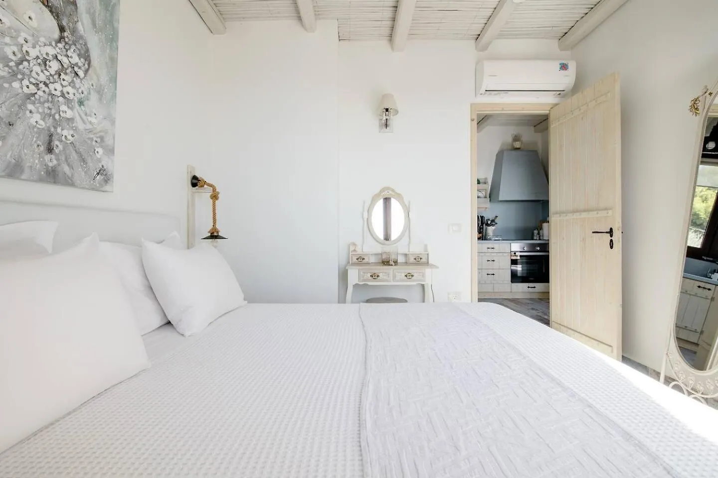 Anio Residence - Rustic Modern With Sea And Mountain View Terrace Svoronata Villa