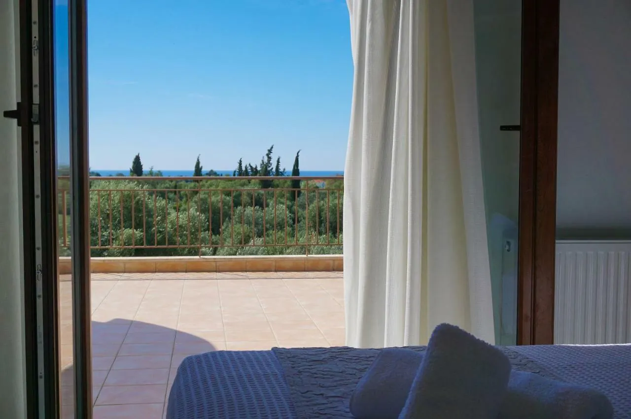 Anio Residence - Rustic Modern With Sea And Mountain View Terrace Svoronata